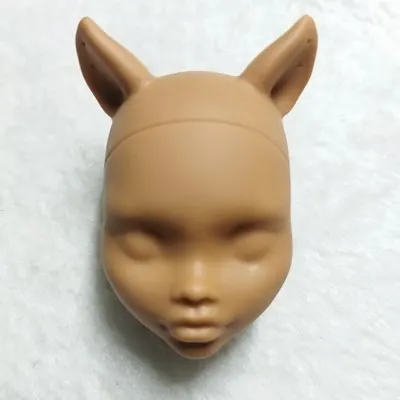 1/6 Makeup Doll Head Girl Dressing DIY Toy Parts Children Favor dongcheng san doubao
