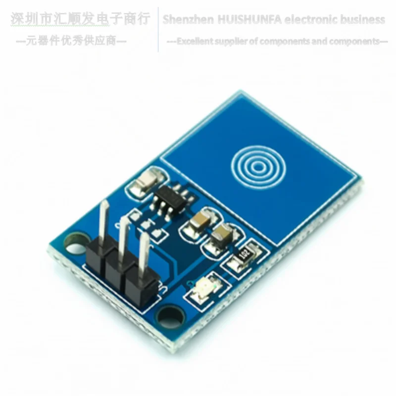 TTP223 емкостный сенсорный переключатель, цифровой сенсорный модуль