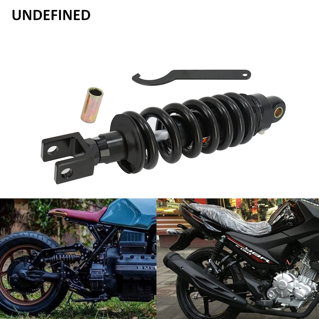 

Motorcycle Shock Absorber Clevis 12mm Spring for BMW Honda CB 600 for Yamaha FZ 750 310mm-340mm Adjustable Modified Parts