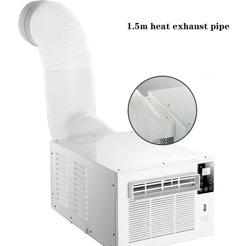 HHR-8 Draagbare Mobiele Airconditioner 220V/110V Koud/Hot Dual-Gebruik Smart Stille Airconditioner met Afstandsbediening