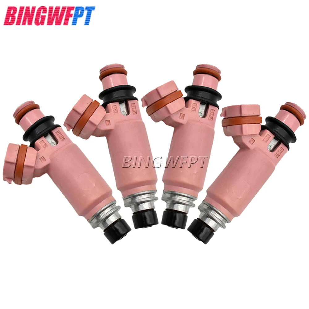 Set of 4PCS Fuel Injectors Nozzle for Subaru STI WRX Forester 195500-3910 16611-AA510 16611AA370 16611-AA370 16611 AA370