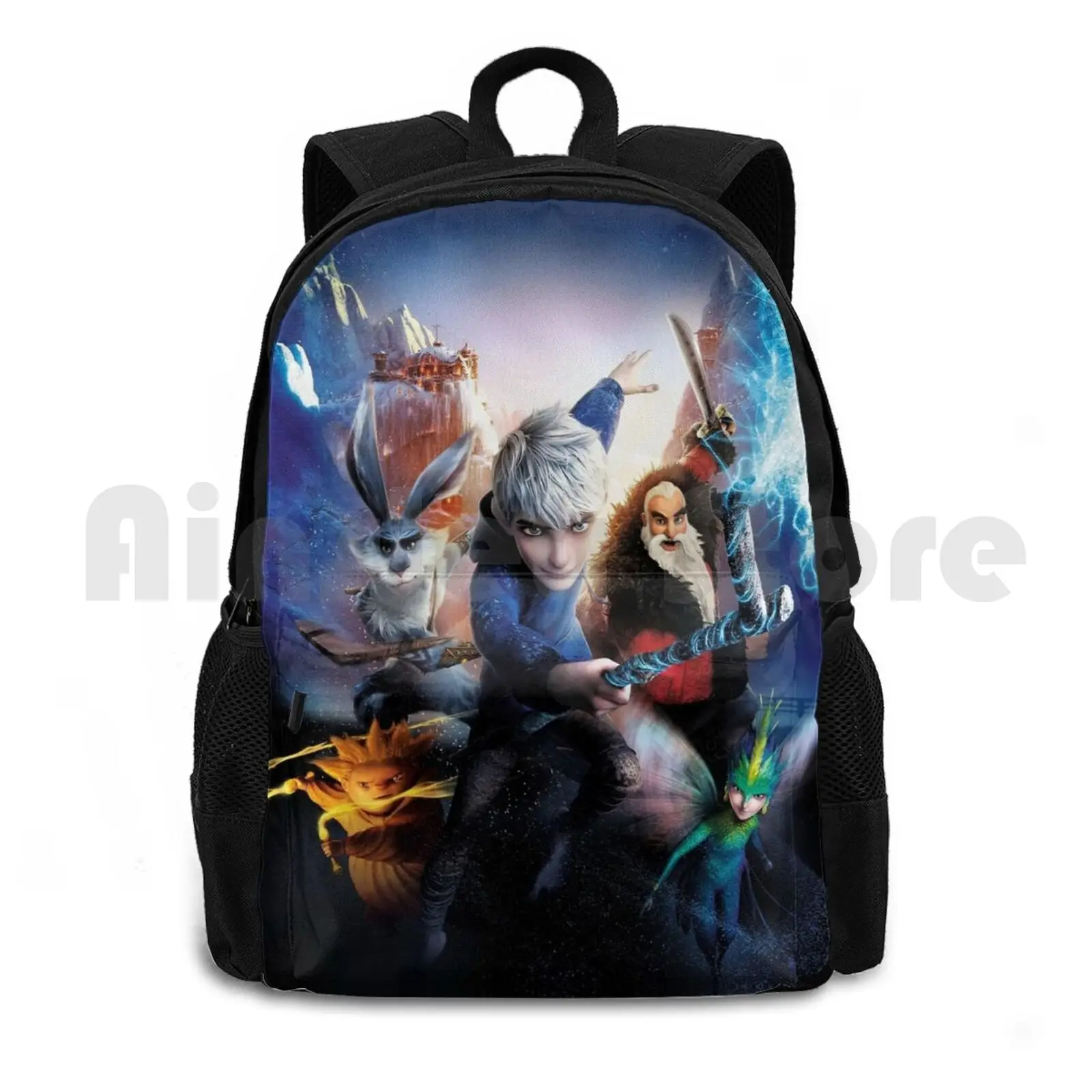 Rise Of The Guardians Outdoor Hiking Backpack Riding Climbing Sports Bag Jackfrost Jack Frost Jack Frost Snow Ice