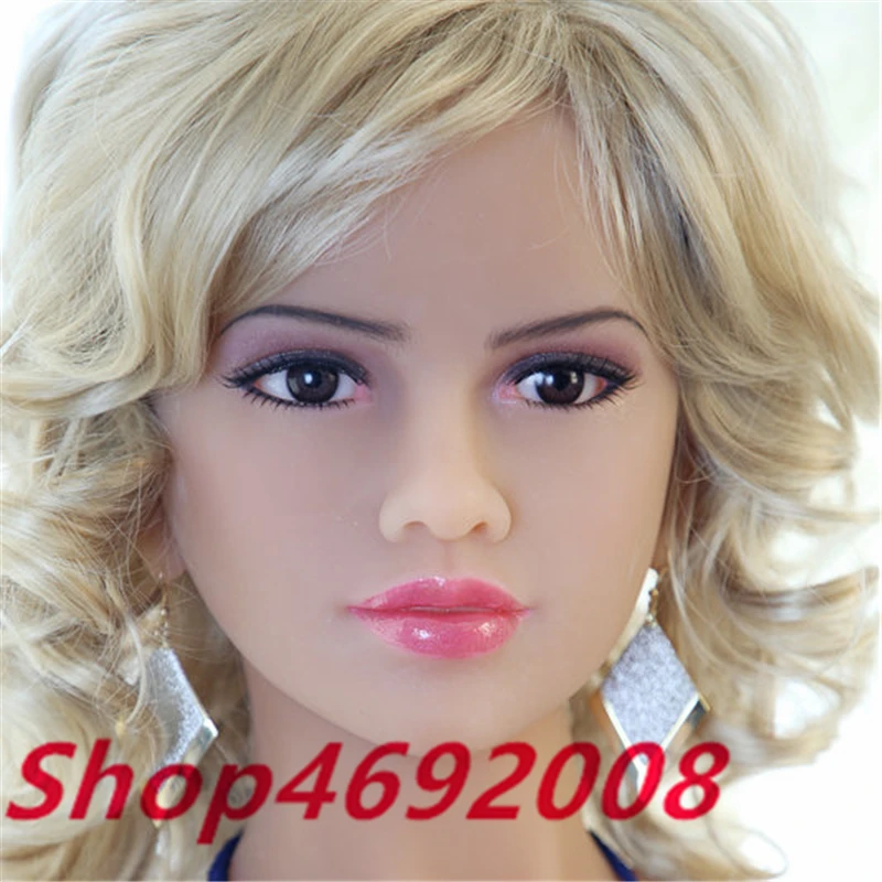 

M1 Delicate face Lifelike Sex Doll Head Silicone Material Metal Frame Beautiful Facial Features Enjoy The Oral Sex Of Love Dolls