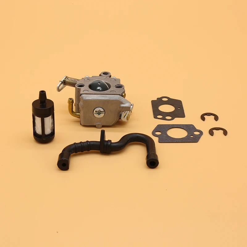 คาร์บูเรเตอร์ Carb Gasket การใช้ท่อกรองชุดสำหรับ STIHL MS 170 180 017 018 MS170 MS180เครื่องยนต์ชิ้นส่วนลูกโซ่1130 120 0603