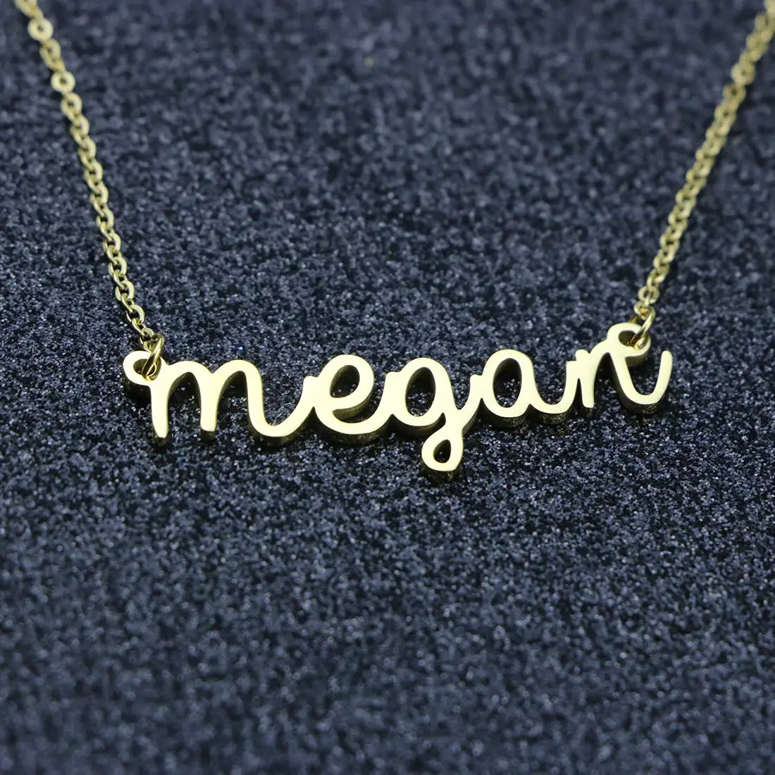 Customized Name Necklace Choker Necklace Cadenas de Acero Inoxidab Para Mujer Bridesmaid Gift