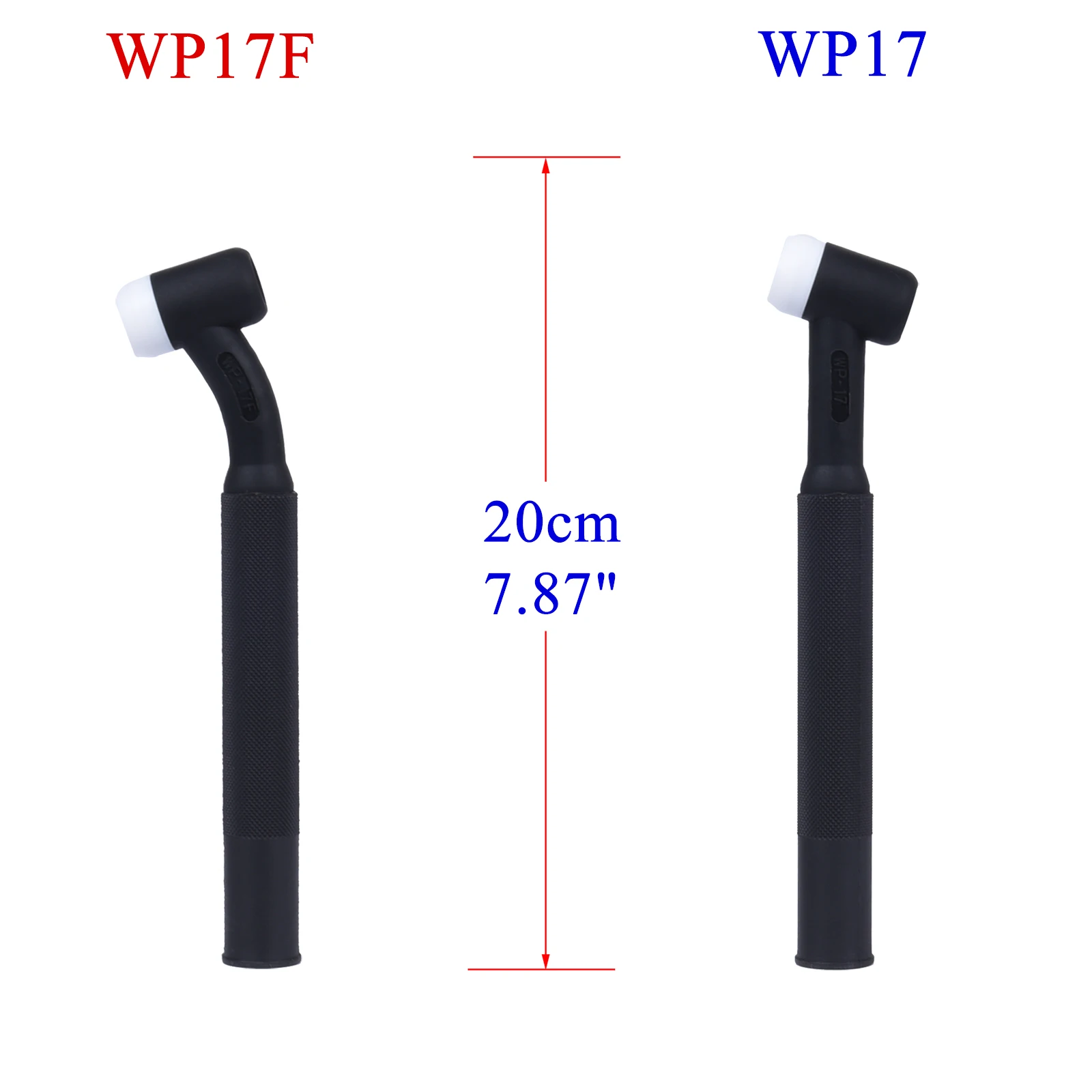 WP17 WP17F WP17V WP17FV SR17 SR17F SR17V SR17FV TIG Torch vücut hava soğutmalı dönebilen kafa 150 AMP