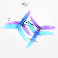 HQPROP 5X4.3X3V2S 5043 5X4.3X3 3-Blade PC Propeller for RC FPV Racing Freestyle 5inch Drones Replacement DIY Parts