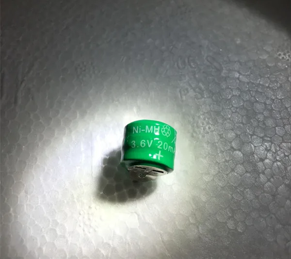 오리지널 Ni-MH 셀, 3.6V 셀, 3.6V, 20mAh, 3.6V, 20mAh, 신제품