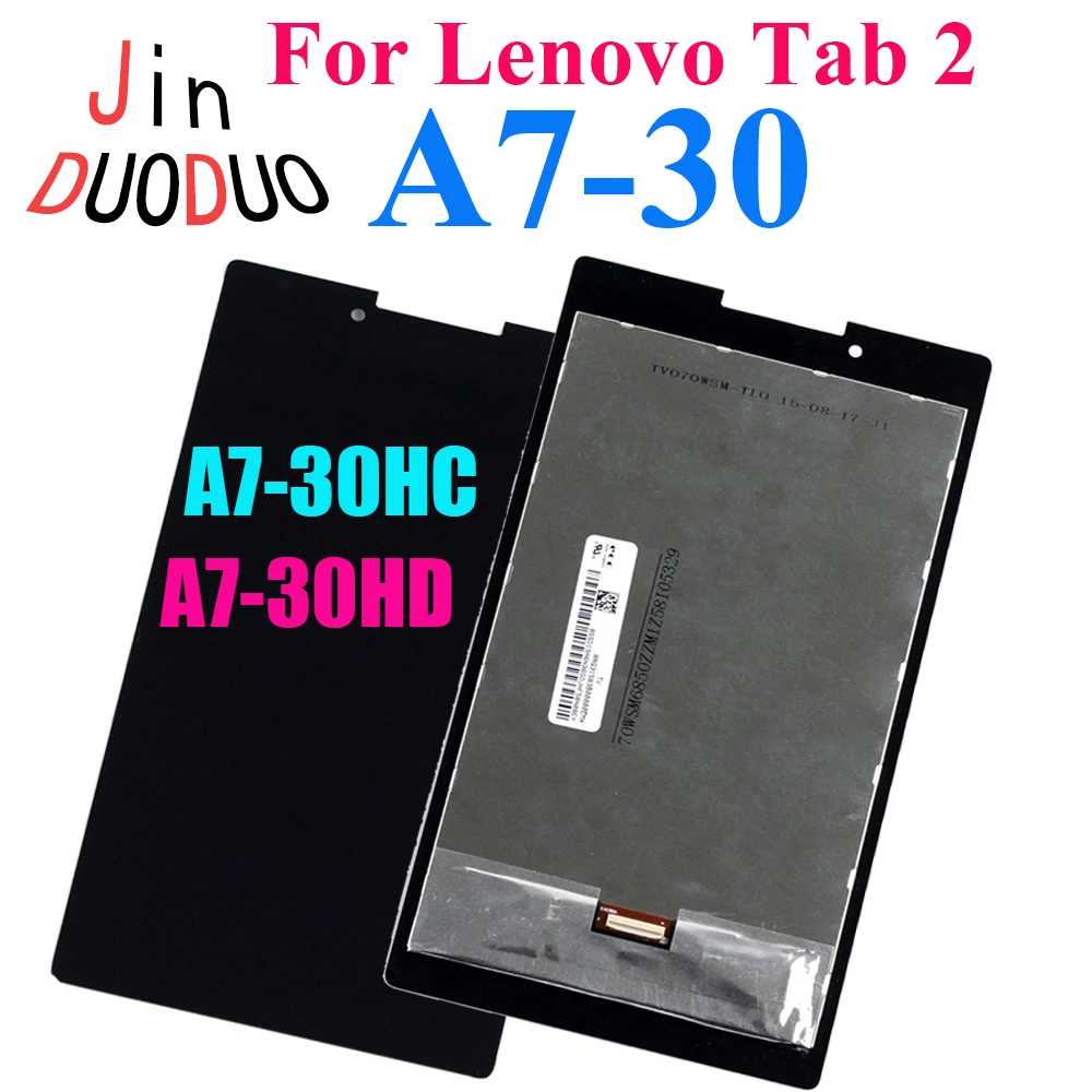 

7.0"For Lenovo Tab 2 A7-30 LCD Display Touch Screen Digitizer For Lenovo Tab2 A7-30 A7-30HC A7-30DC Display Replacement