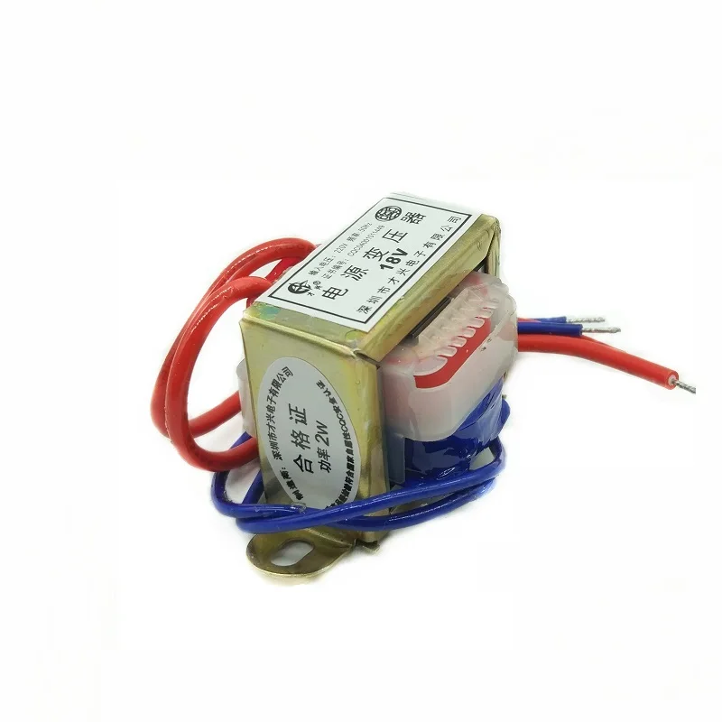 EI35 2W transformer 220V to 6V9V12V15V18V24V30V36V AC DB-2VA low frequency isolation audio transformer