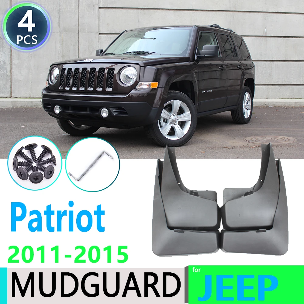 Dla Jeep Patriot 2011 2012 2013 2014 2015 błotnik samochodu błotnik błotniki Guard Splash klapy akcesoria samochodowe