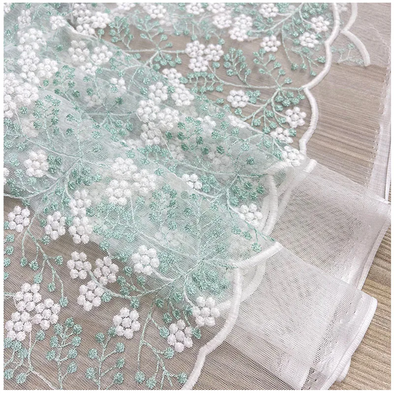 

Mesh Color Gold Thread Flower Embroidery Lace Fabric For Clothing Skirt Cheongsam Wedding Dress Accessories