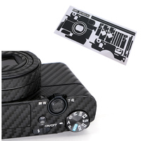 Anti-Scratch Camera Body Carbon Fiber Film Kit For Sony RX100III II M1 RX100 IV V VA M4 RX100M3 RX100M5 Protective Skin Sticker
