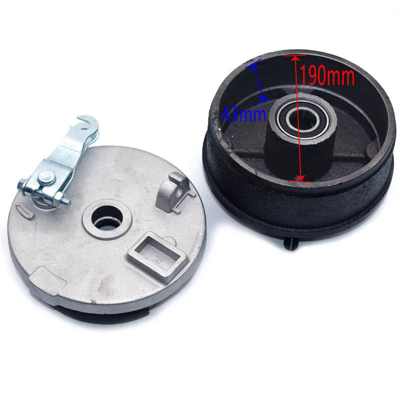 M10*20mm 110mm 4 STUD Brake Drum Wheel Hub Fit For 110CC 150CC 200CC 250CC Buggy ATV UTV Quad Bike Scooter Parts