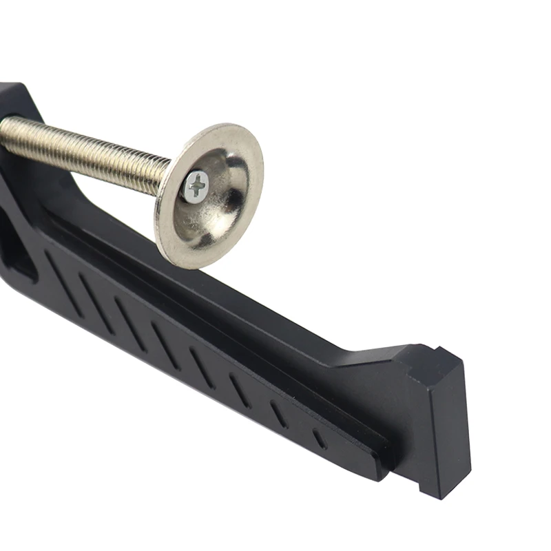 Tipo di lavorazione del legno 45 Clip di fissaggio per scivolo scanalatura a T mitra Track fissaggio Clip in lega di alluminio accessori per la lavorazione del legno