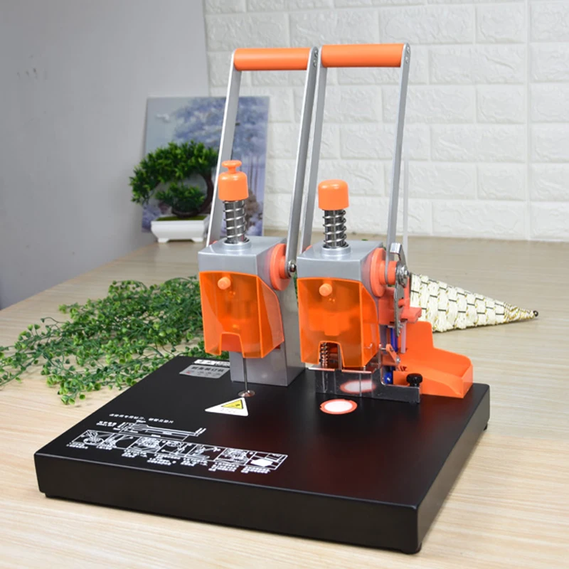 CD-400 binding machine Financial accounting voucher hot-melt binding machine Manual simple punching machine Automatic hot-melt