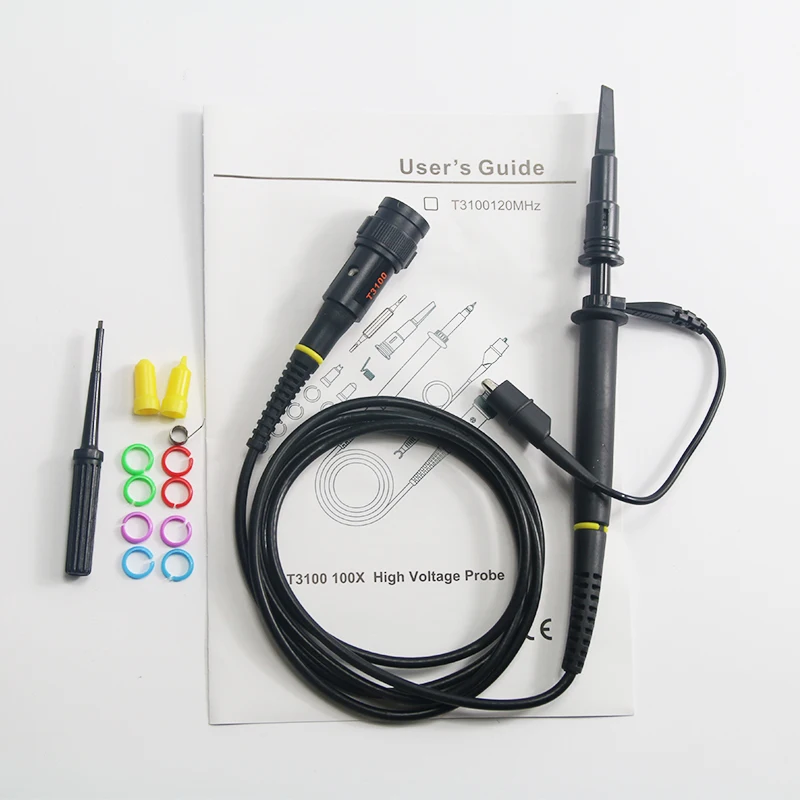 Hantek T3100 High Quality Original Oscilloscope High Voltage x100 Probe 2500V 100MHz