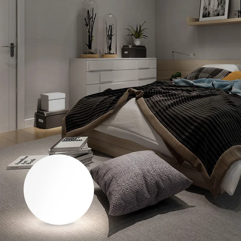 colorful floor lamp living room bedroom led round lights outdoor decoration remote charging contemporary table lamp floor lights