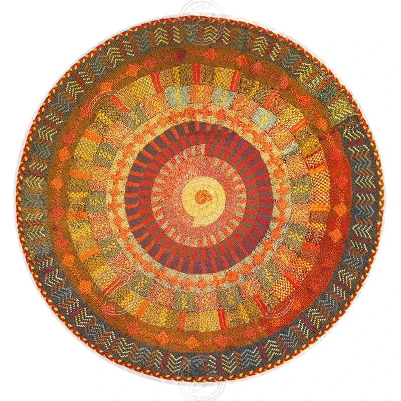 

Persian Style Round Carpets For Living Room Study Coffee Table Area Rug Bedroom Rugs And Carpets Large size Decor Floor Mats