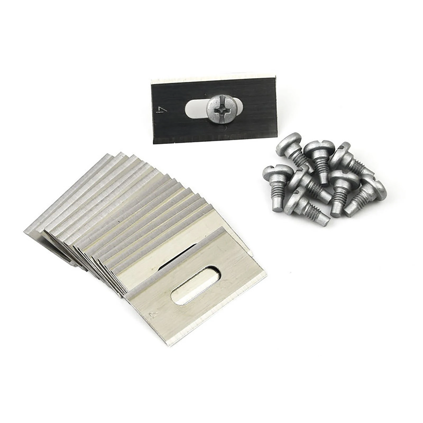 30PCS Lawn Mower Blade Stainless Steel Replacement Trimmer Cutter Piece With Screws For  Automower Lawnmower Tools