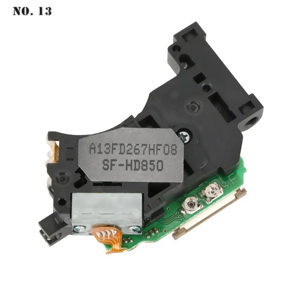 Lente laser de captação óptica para dvd com peças do mecanismo dv34, lente laser óptica com acabamento fino, padronizada