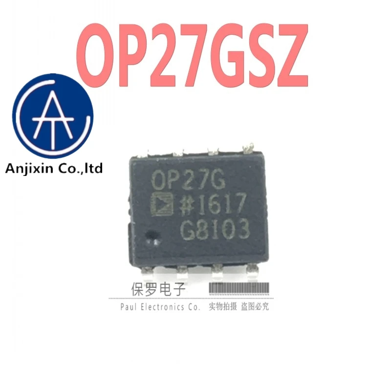 10pcs 100% orginal and new precision amplifier OP27GSZ OP27G SOP-8 in stock