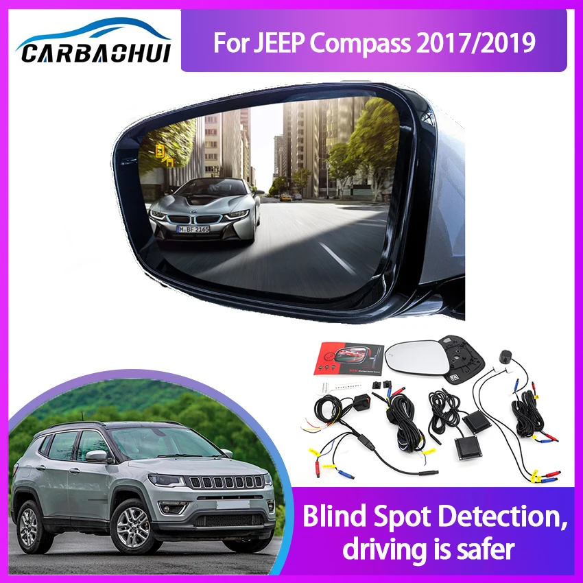 

Millimeter Wave Radar Blind Spot Monitoring BSA BSD BSM for JEEP Compass 2013-2015 Assist Driving Parallel Safety Change Assist