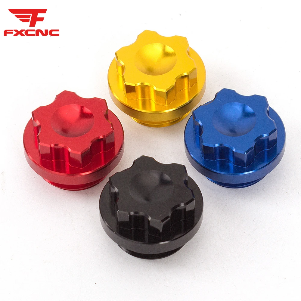 CNC Motorcycles Oil Dip Stick Filler Cap For Yamaha MT07 MT-07 YZF R1 R6 R3 600R 750 XS400G XZ550RJ FZR400 FZR600  FZR600