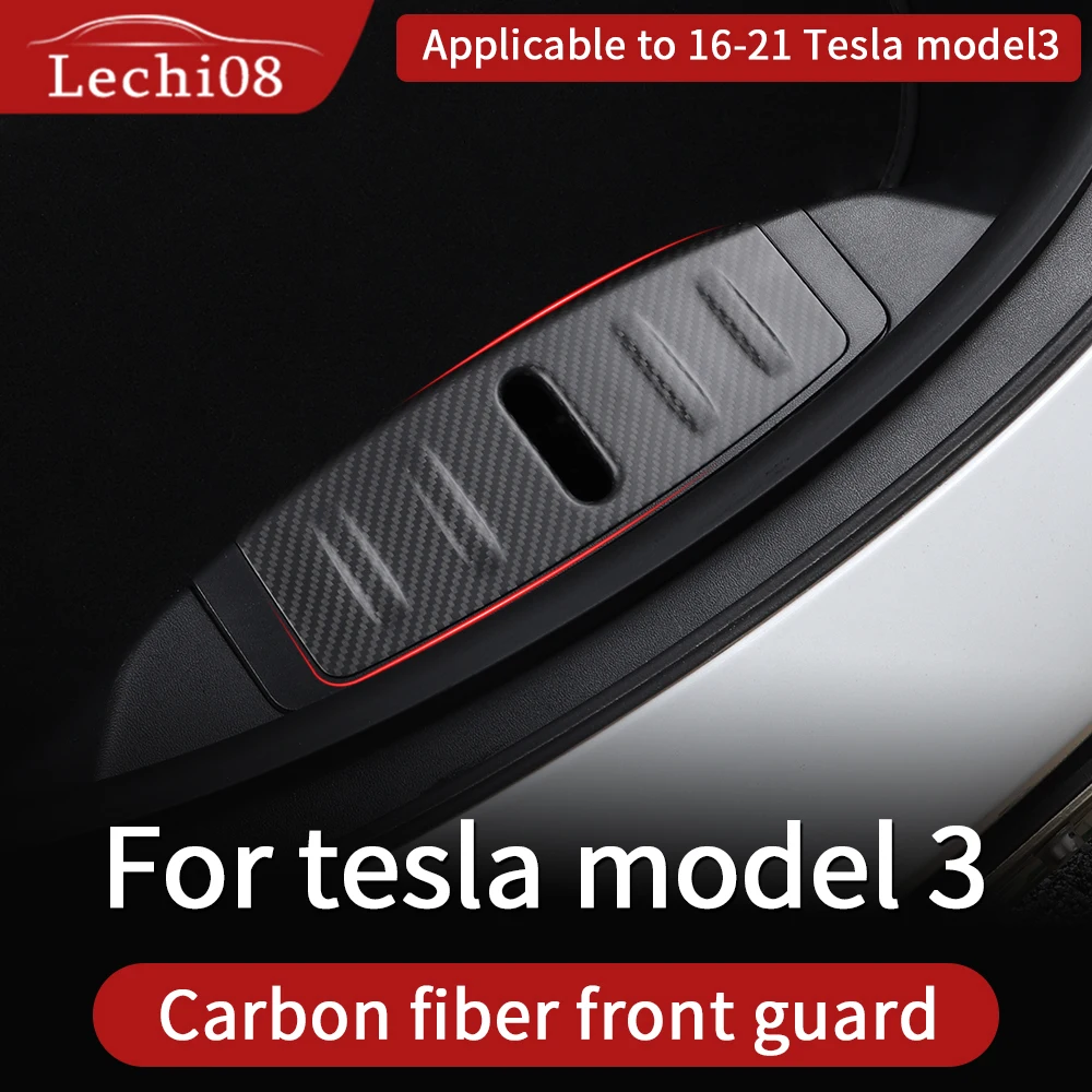 

Front guard for Tesla model 3 accessories/car 2016-2023 tesla model 3 accessories three tesla model 3 carbon/accessoires