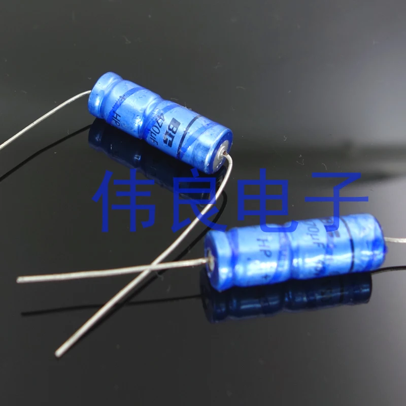 1pcs/1lot Netherlands HI-FI capacitor Fever Capacitor HP021 40V470UF 85℃ LL Longevity Type