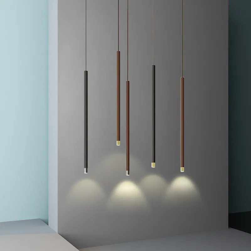 Modern Nordic Pendant Lights Hanging Lamps Bathroom Room Decoration Accessories Minimalist Long Indoor Lighting Vintage Decor