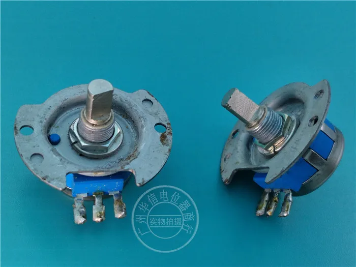 

1pcs/lot Used for COSMOS RVQ24YNC0305 20F B502 5K Potentiometer with mounting plate Promise In Stock