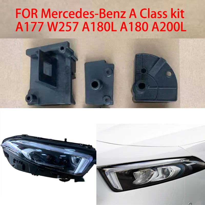 

For Mercedes benz A Class Headlight repair kit Bracket Repair parts paw Black plastic feet fixing claw Repair W257A180LA180A200L