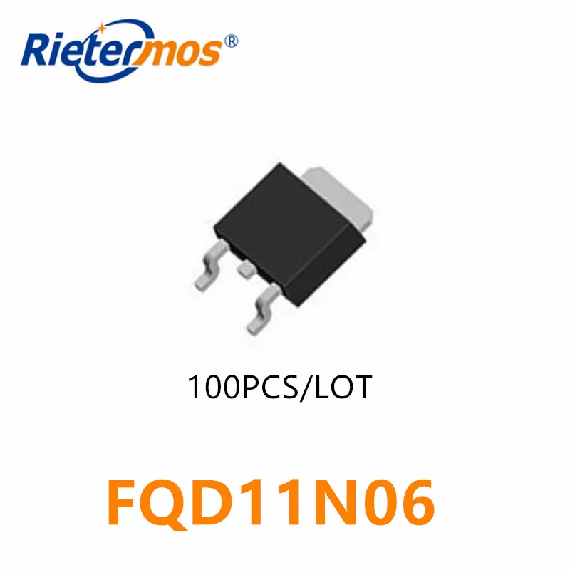 20 pcs fqd11n06 d11n06 smd 고품질