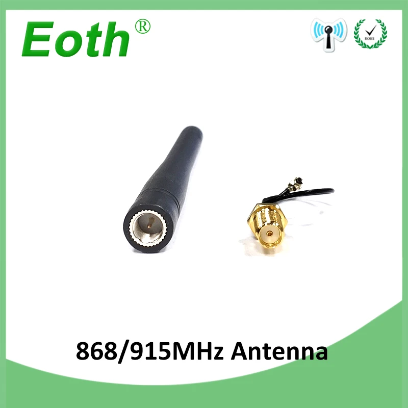 EOTH 868 МГц антенна 3dbi sma папа 915 МГц lora антенна iot модуль lorawan антенна ipex 1 SMA Гнездовой Удлинительный кабель