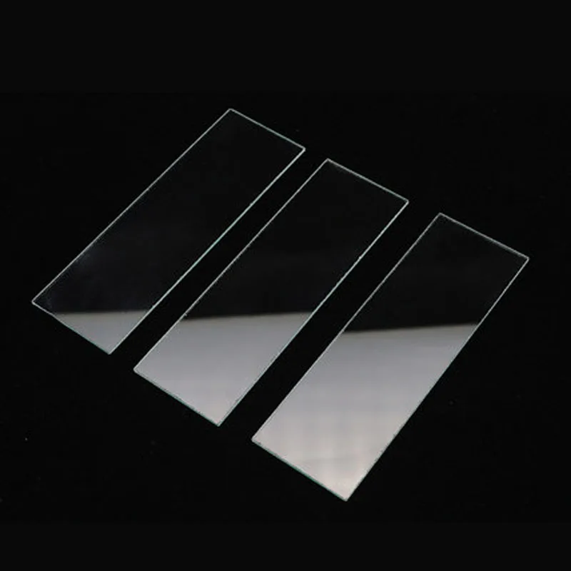 100 stücke Objektträger und 100 stücke Abdeckung Glas für Vorbereitung der Probe Objektträger Glas Abdeckung Rutscht Lanzette