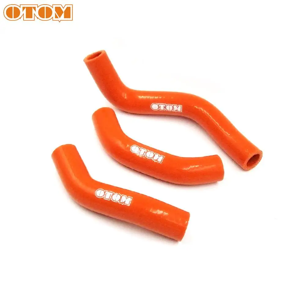 OTOM Motorcycle Silicone Radiator Coolant Hose Water Pipe KT002 For KTM XCF SXF 450 2016-2018 HUSQVARNA FE450 FX450 2017-2019