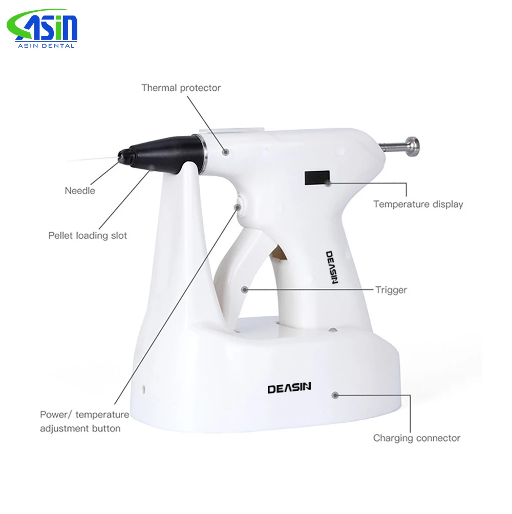 Dental Obturation Endo System/Warm Gutta-percha Obturation Hot Melt Filling Gun LCD Display Endodontic Dentistry Tools