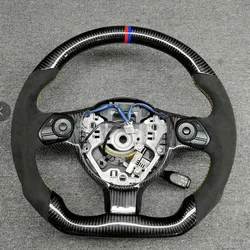 Forged Carbon Fiber Suede Suede Steering Wheel For Subaru BRZ For Toyota 86 GT86 2013 2014 2015 2016 2017 2018 2019 2020