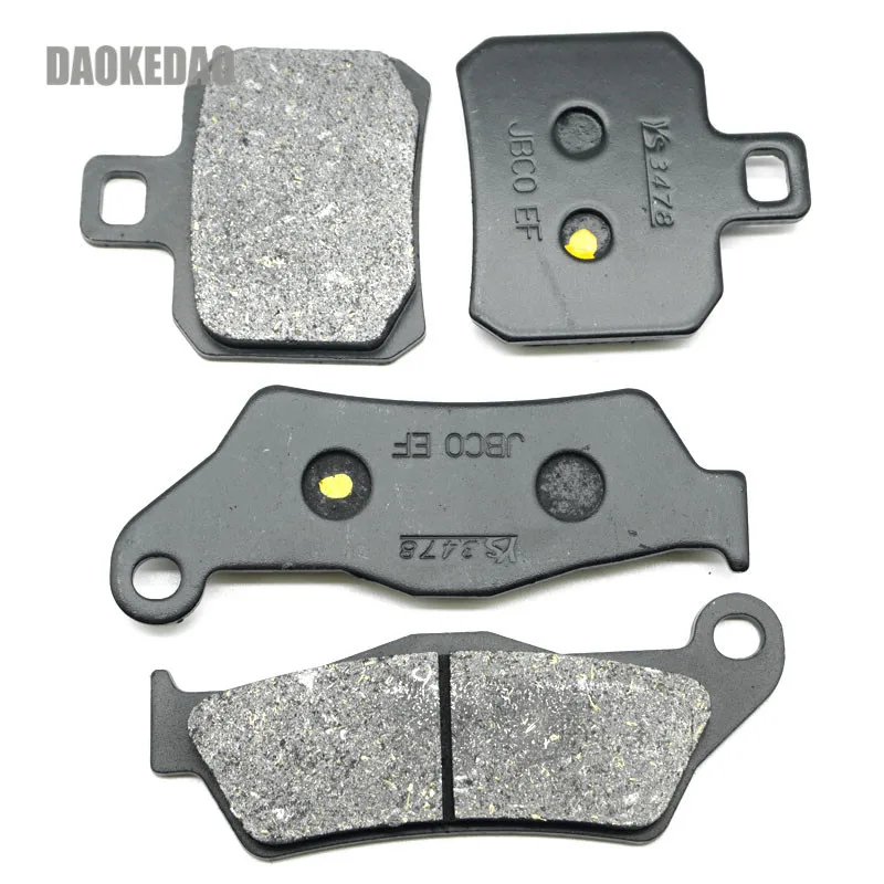 For Yamaha Majesty 125 YP125 2001-2009 X-max 2006-2009 Maxster XQ125N 2001-2003 Front Rear Brake Pads Set Kit Scooter Parts YP