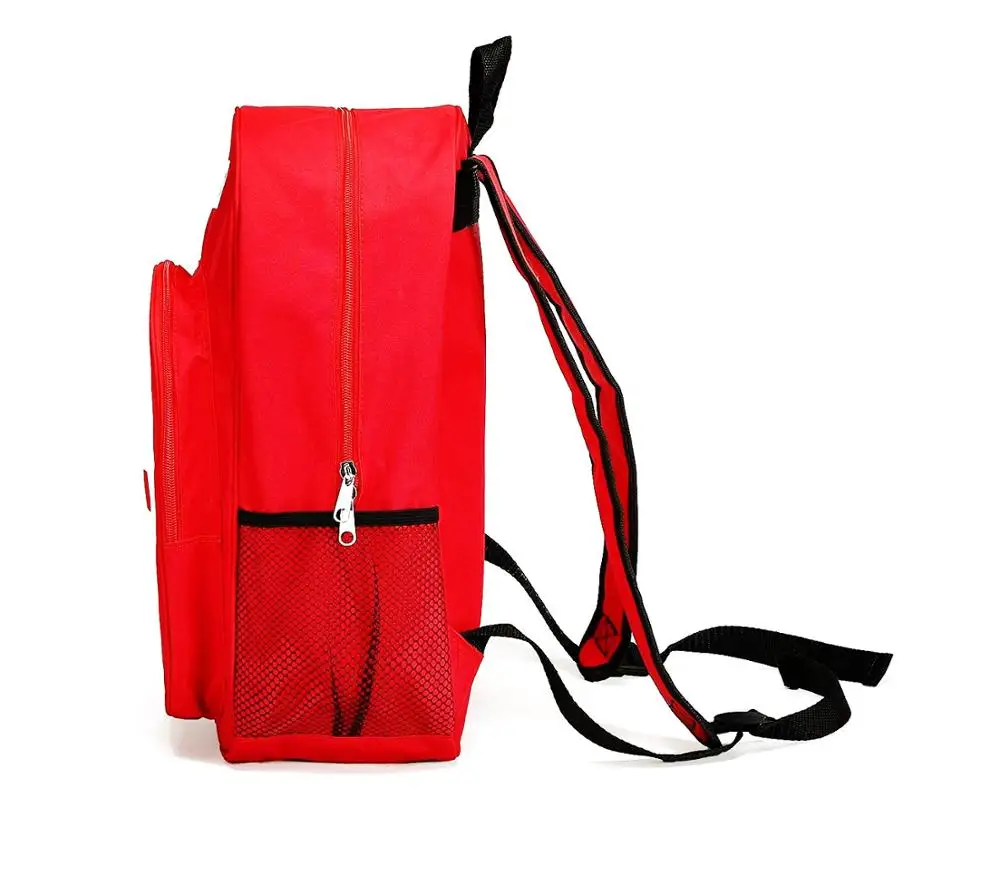 First Aid Backpack Empty Emergency Red First Aid Medical Backpacks 1st Aid Backpack Back Pack for First Aid for Camping Hiking
