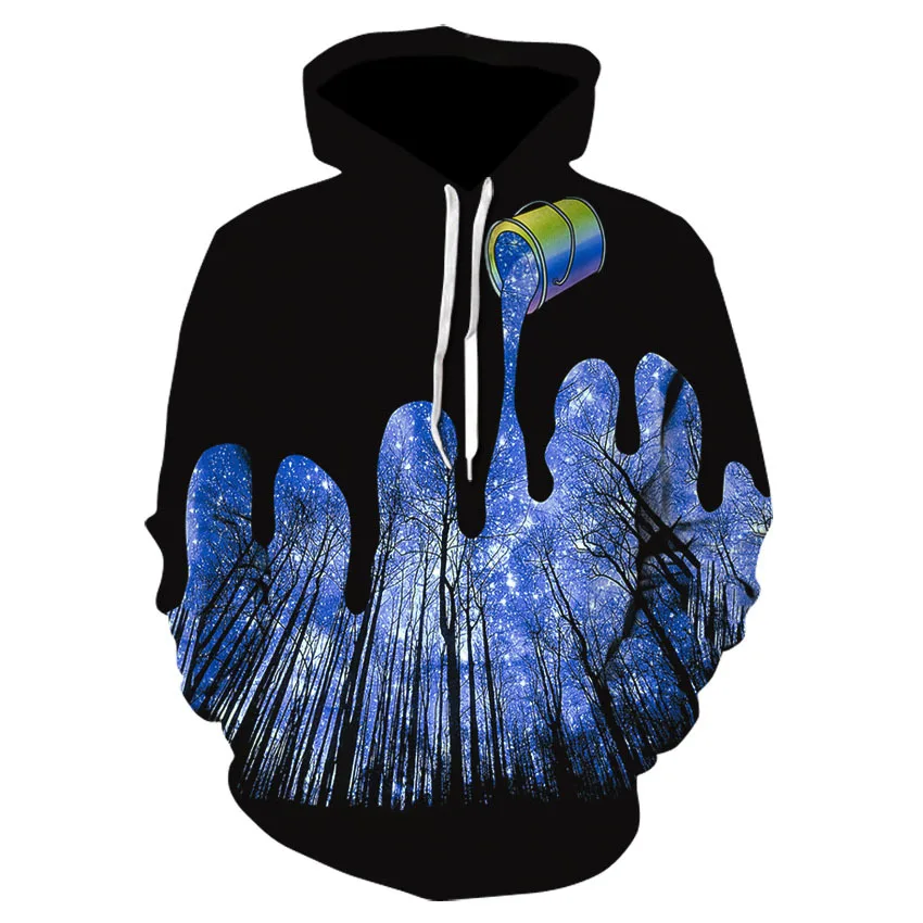 3d hoodies homem splatter colorido tinta manchas impressão 3d 2023 novo moletom streetwear pullovers tops plus size