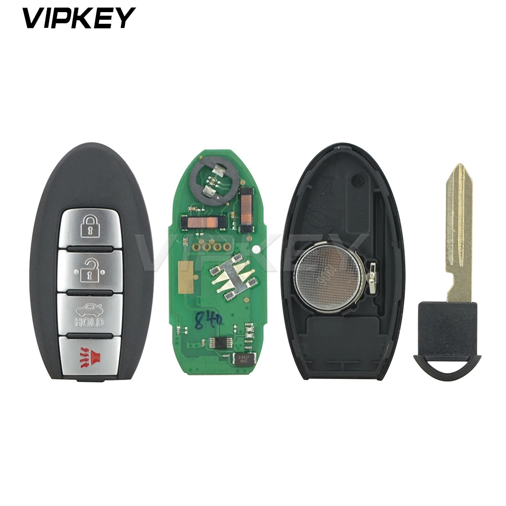 Remotekey 4 Button 315mhz 46 Chip For Nissan Versa CWTWB1U840 Smart Car Key 2013 2014 2015 2016 2017