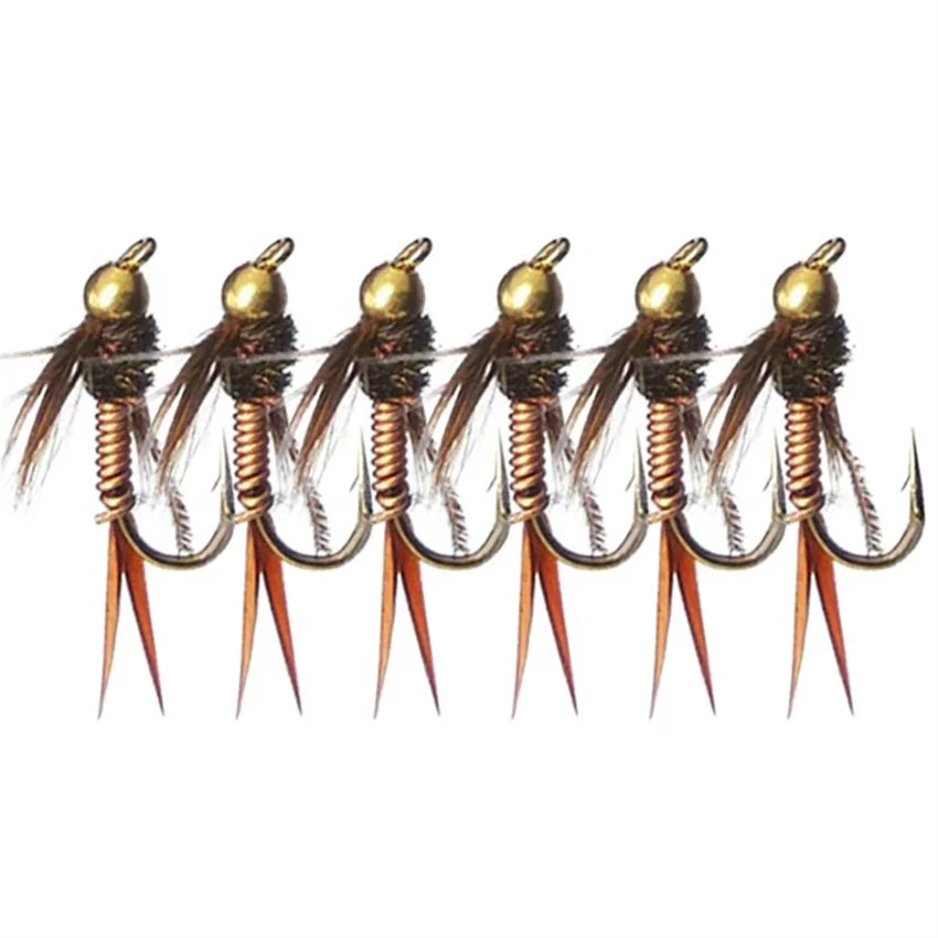 

12 Styles Artificial Insect Fly Trout Fishing Lures Hook Bionic Bait Bumble Fishing Tackle Sea Fishing Lure