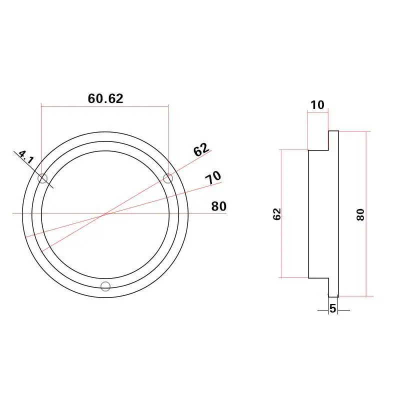 Nível de alta precisão da bolha do nível da flange da correia do metal do nível do guindaste