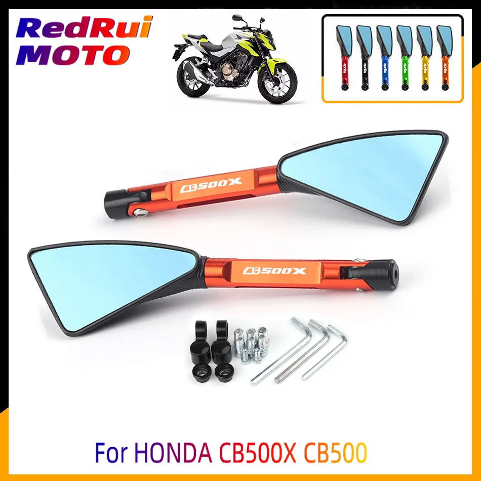 

For HONDA CB500X CB500 CB-500X Aluminum CNC Motorcycle Side Mirror rearview Mirrors Motorcycle Accessorie