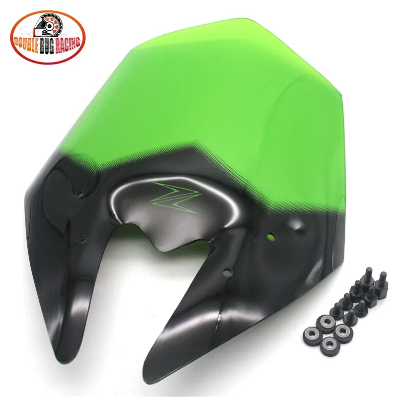 Motorcycler Windshield Wind Deflector WindScreen Viser Visor Fit For Kawasaki Z800 2012 2013 2014 2015 2016 Z-800 Z 800 12\'-16\'