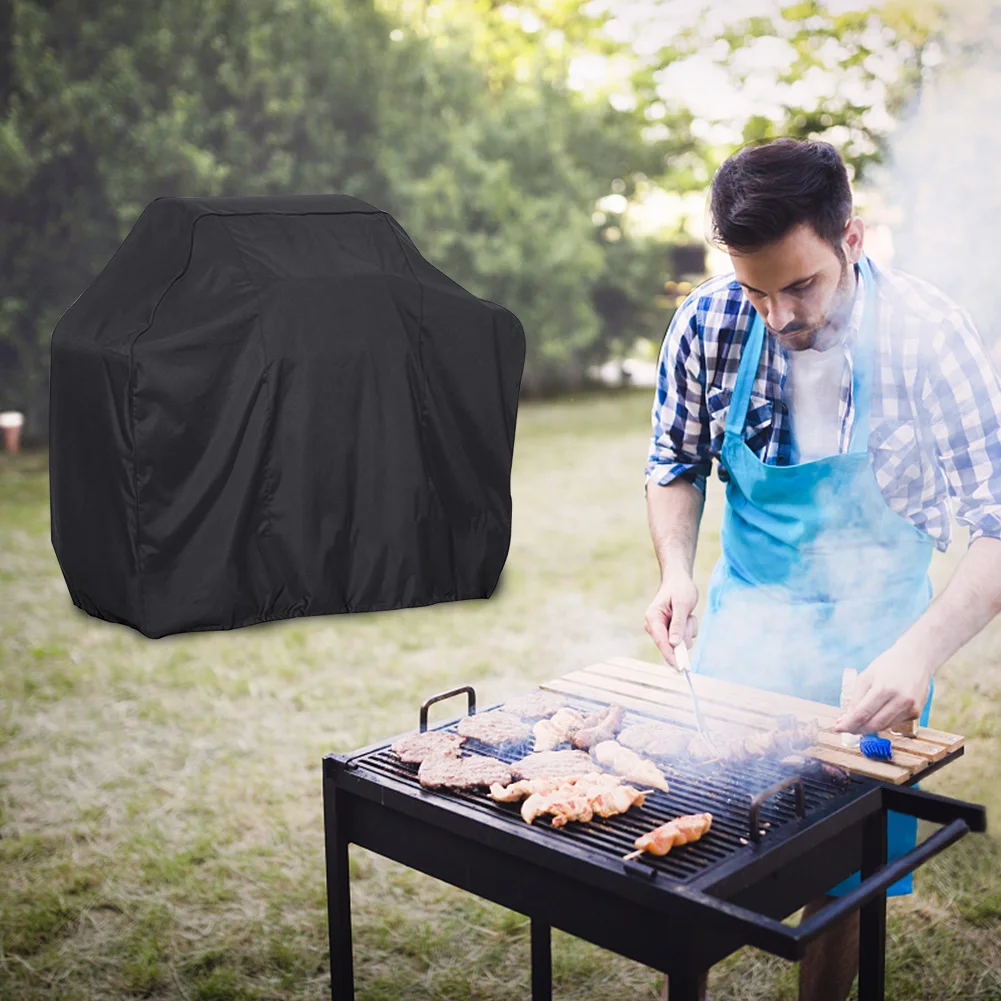 Waterproof BBQ Grill Cover BBQ Cover Anti Dust Rain UV for Gas Electric Charcoal Barbs Outdoor Garden BBQ Accessories