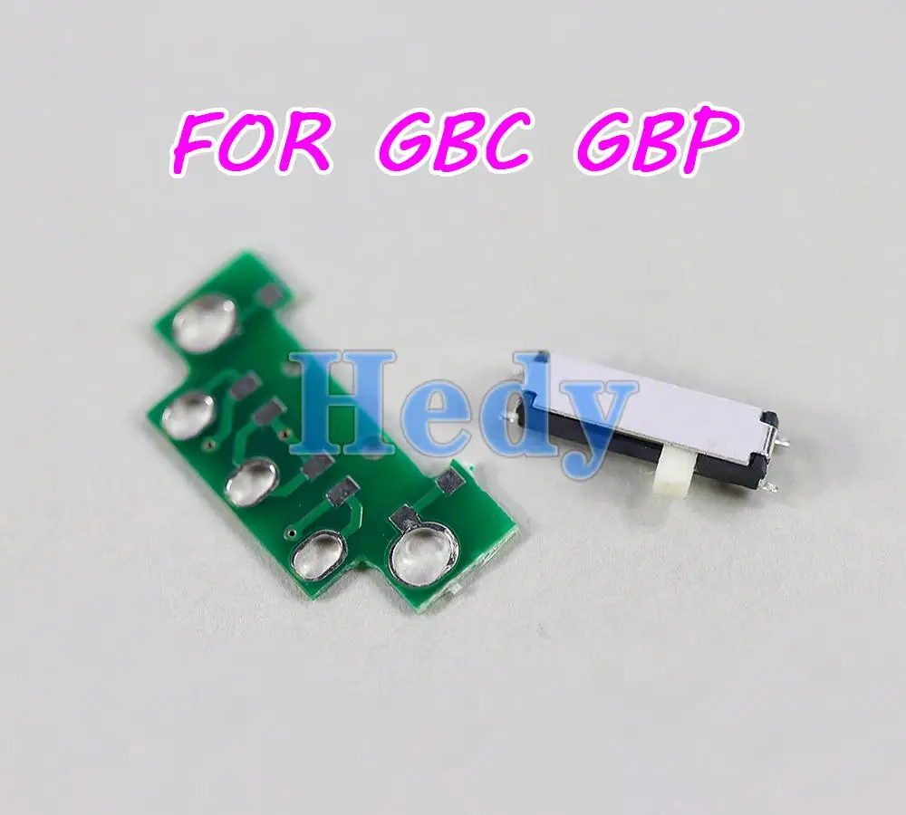 20sets For GBA ON OFF New on off power switch Board for GBC/GBP game console repair Replacement FOR GBA SP Power Switch