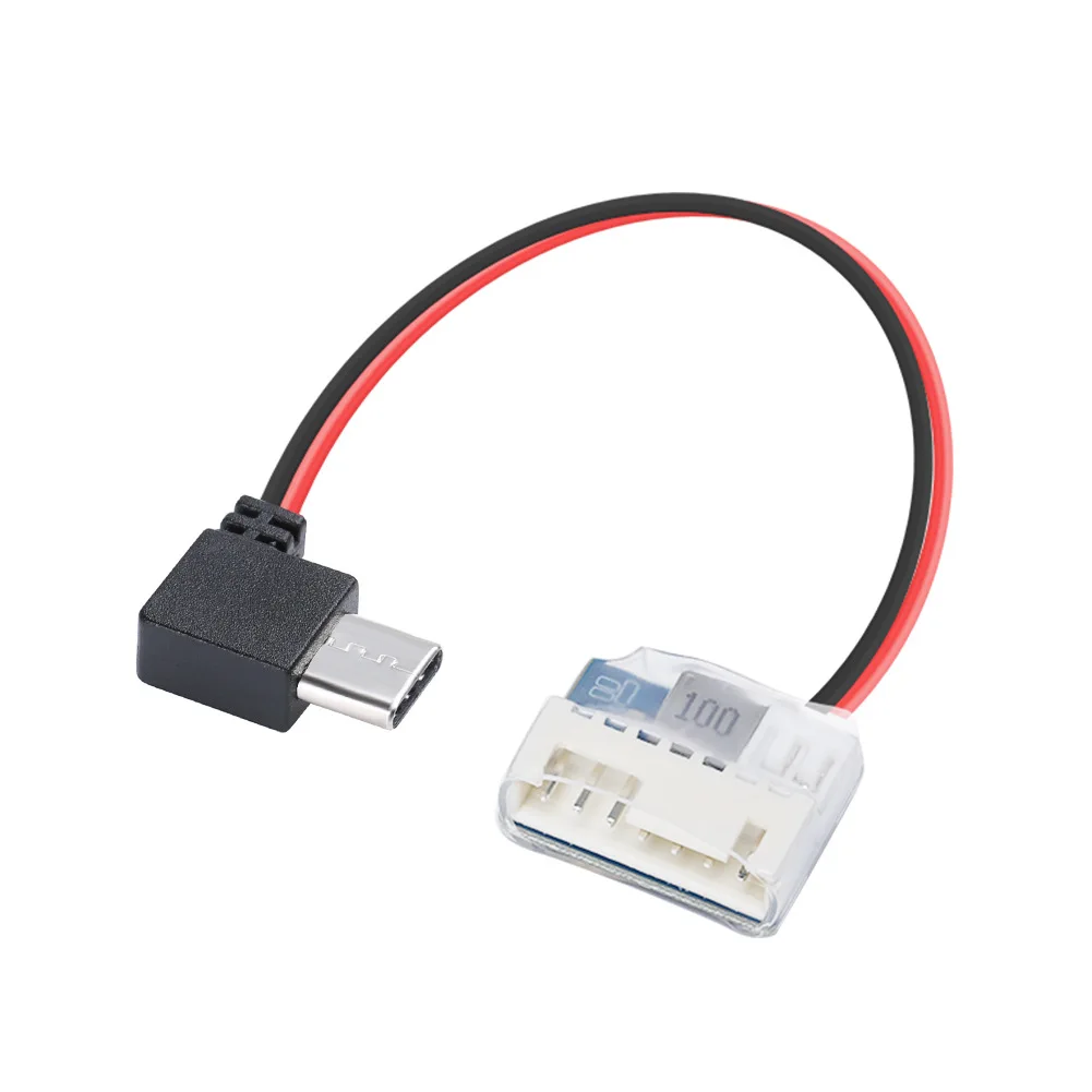 Cavo di alimentazione da USB Type-C BEC 5V a Balance Plug per Hero 6/ 7/ 8 / 9 fotocamera FPV Drone 4-6S ricarica con uscita ad alta potenza